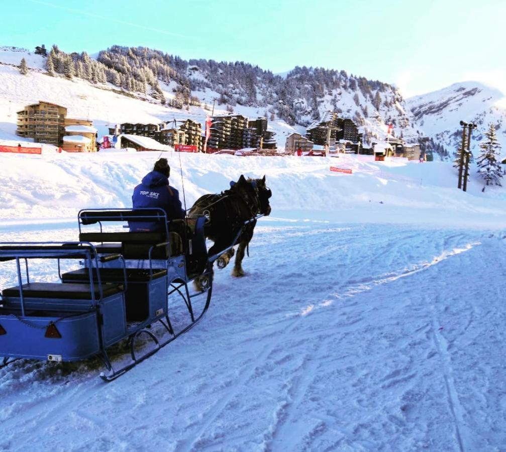 Charmant T2 Classe 3 Etoiles, Les Crozats, Magnifique Vue Montagne อาโวทยา ภายนอก รูปภาพ