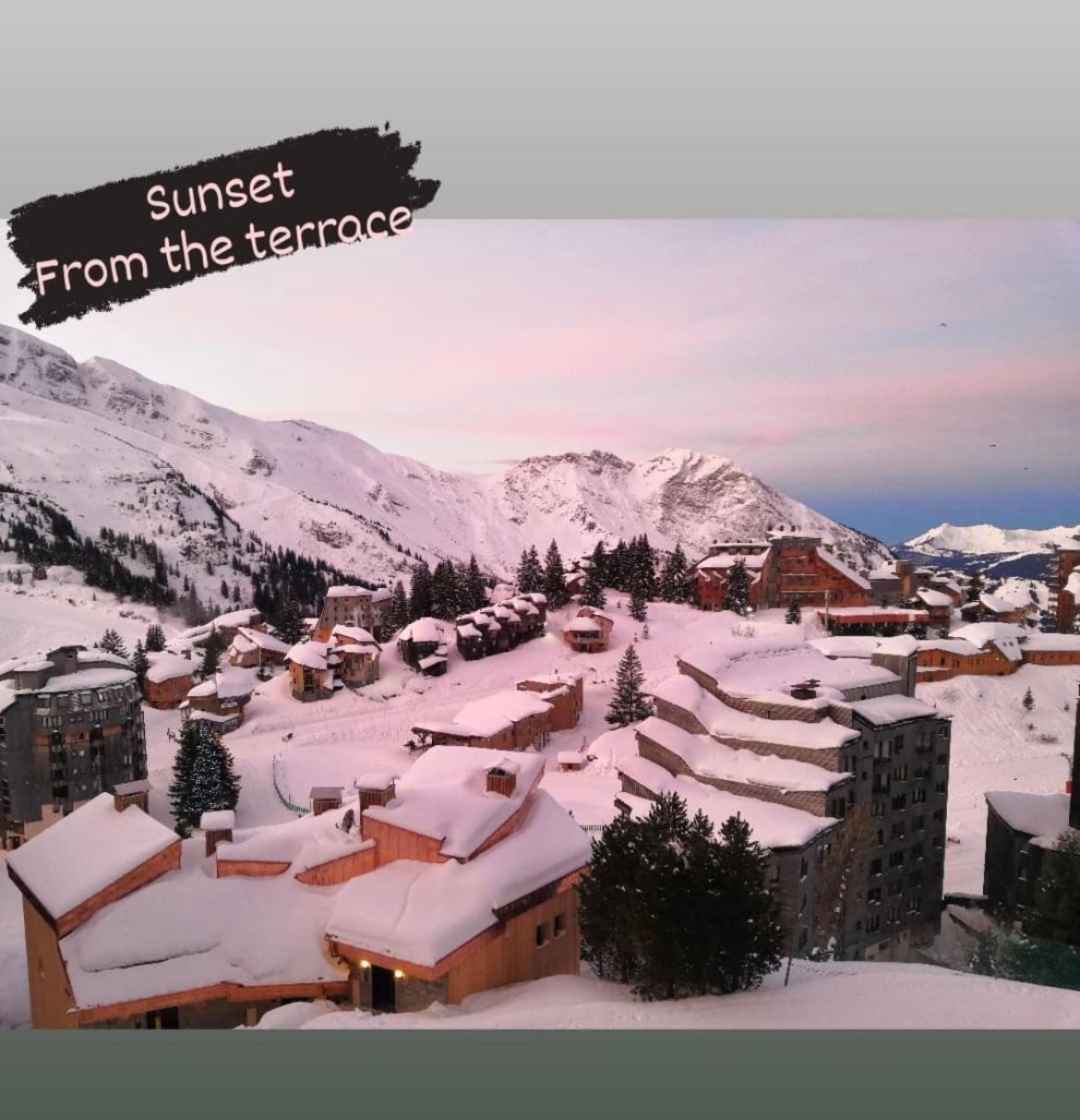 Charmant T2 Classe 3 Etoiles, Les Crozats, Magnifique Vue Montagne อาโวทยา ภายนอก รูปภาพ